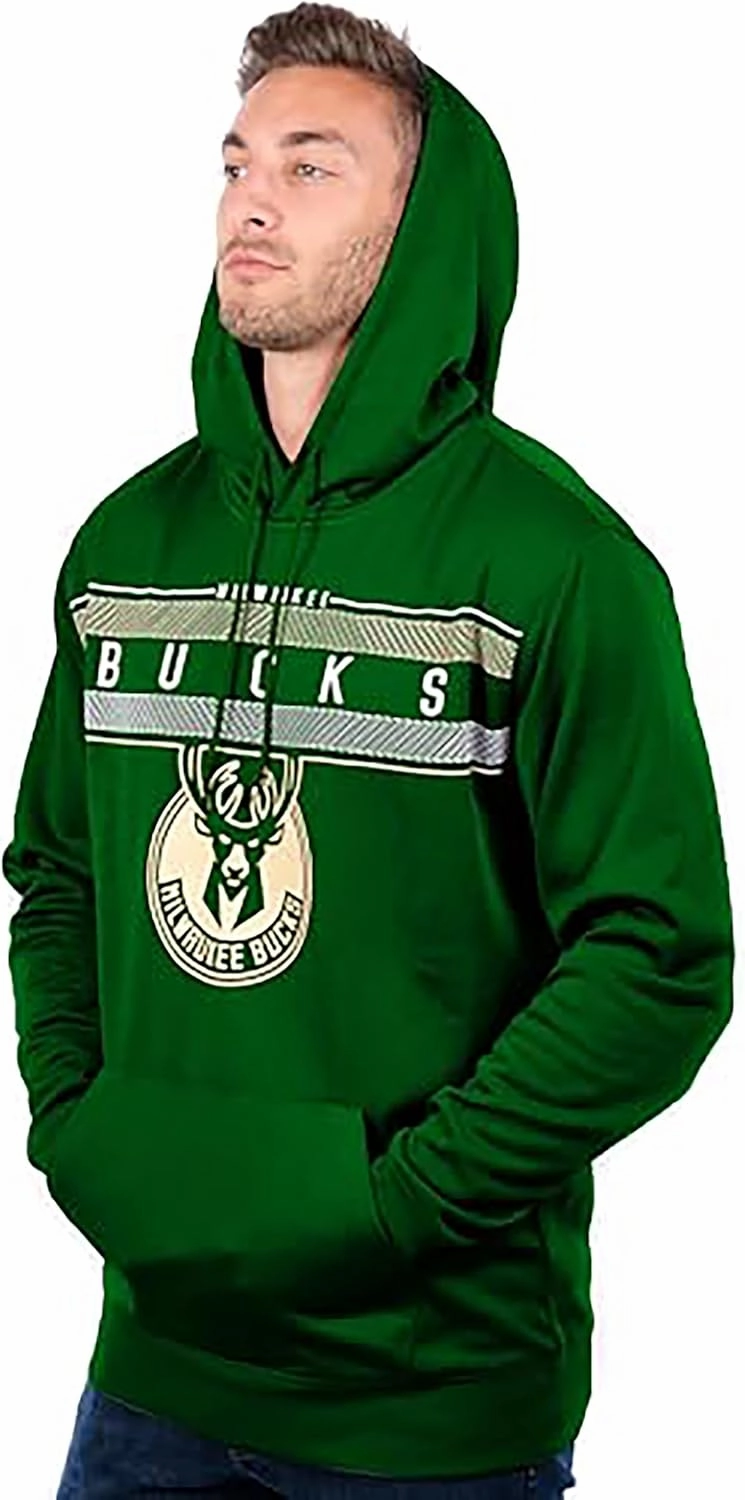 Ultra Game Adults NBA Official Super Soft Midtown Hoodie Pullover Sweatshirt