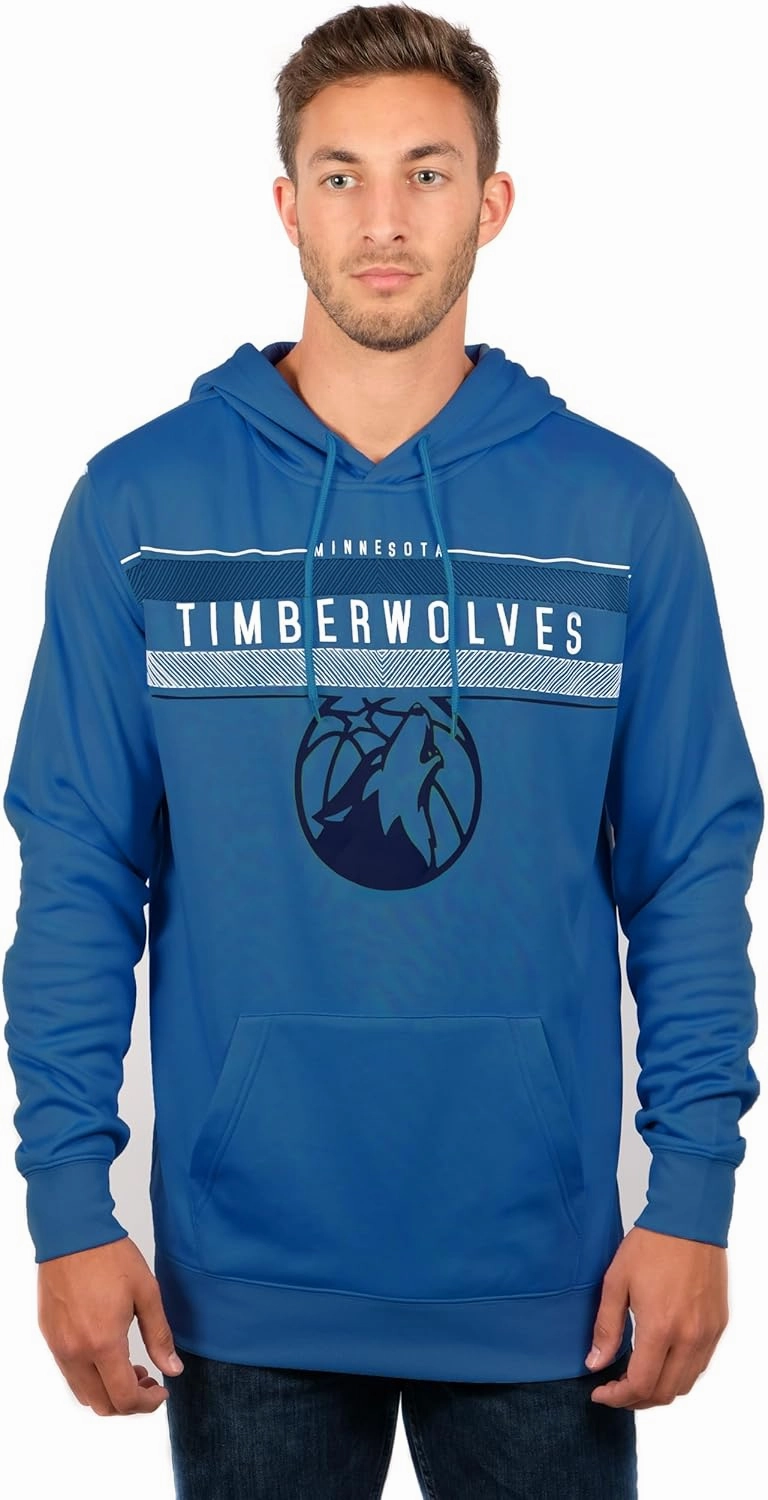 Ultra Game Adults NBA Official Super Soft Midtown Hoodie Pullover Sweatshirt