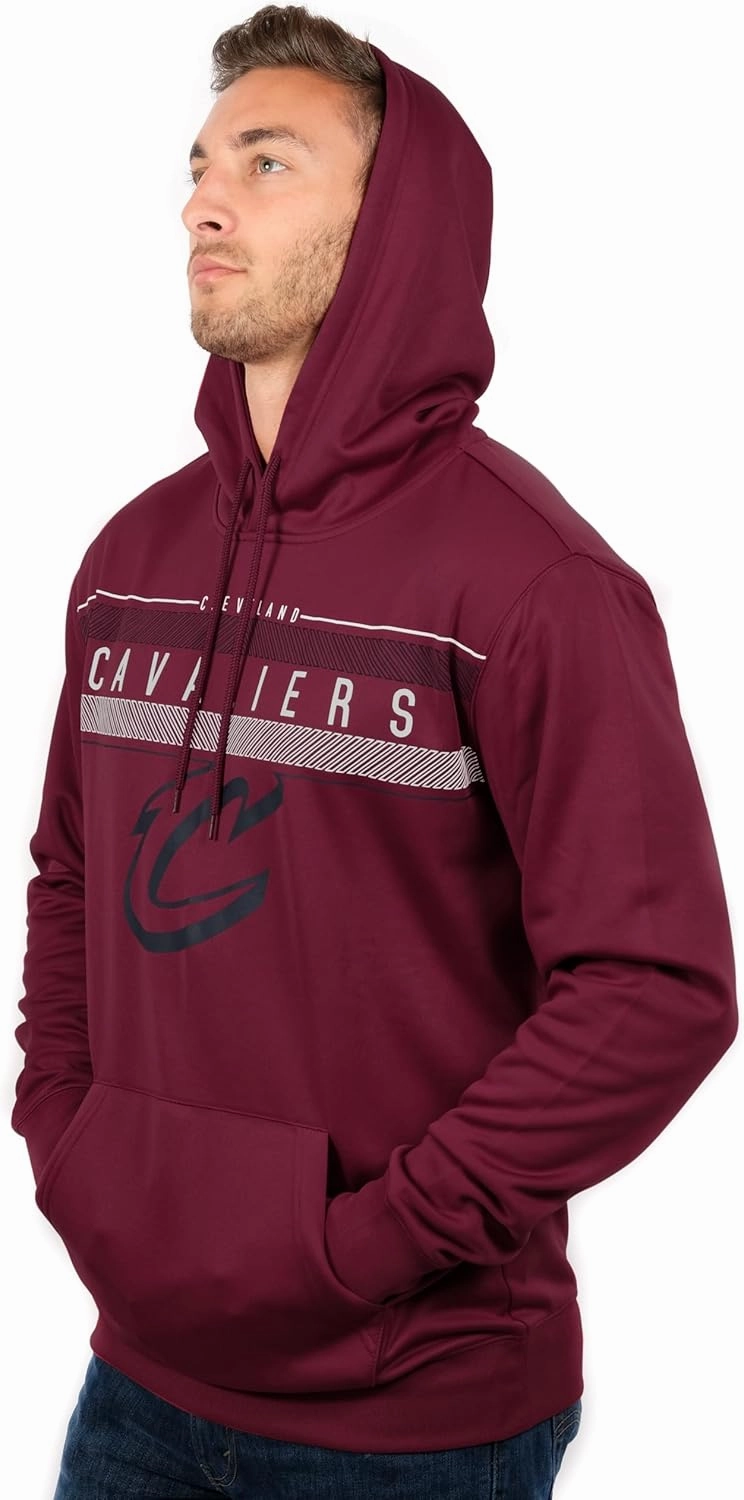 Ultra Game Adults NBA Official Super Soft Midtown Hoodie Pullover Sweatshirt