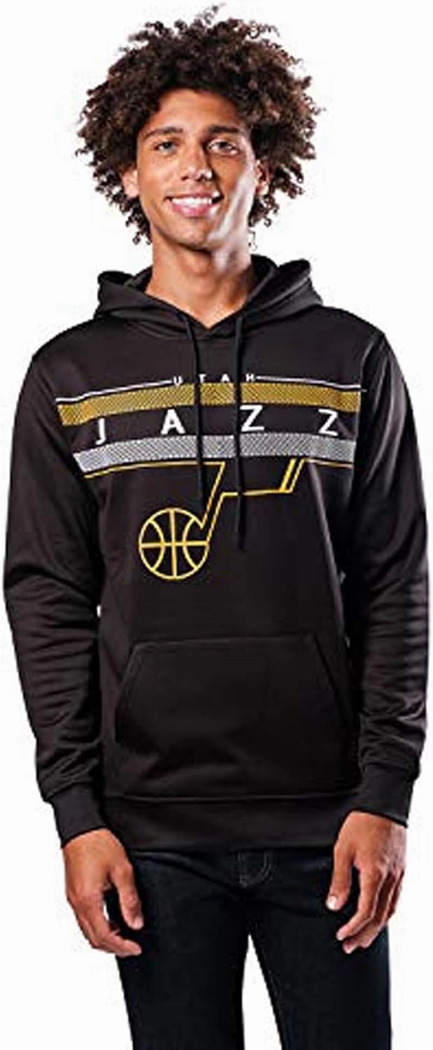 Ultra Game Adults NBA Official Super Soft Midtown Hoodie Pullover Sweatshirt