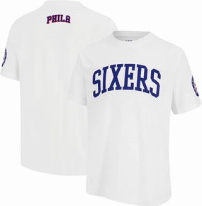 Ultra Game Men's NBA Official Embroidered Letters Super Soft T-Shirt