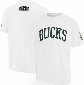 Ultra Game Men's NBA Official Embroidered Letters Super Soft T-Shirt