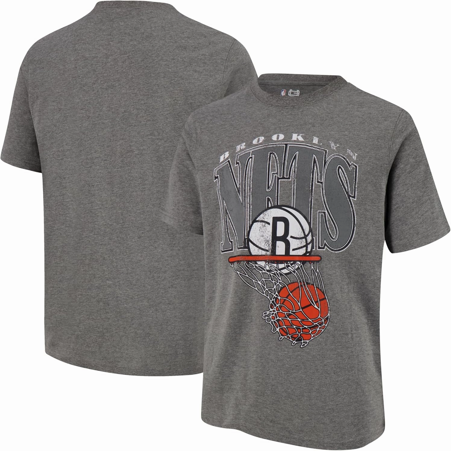 Ultra Game Men's NBA Official Hoops Short Sleeve T-Shirt