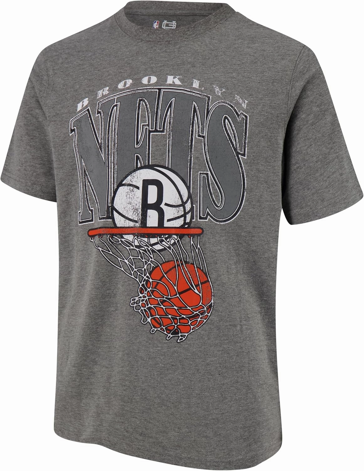 Ultra Game Men's NBA Official Hoops Short Sleeve T-Shirt