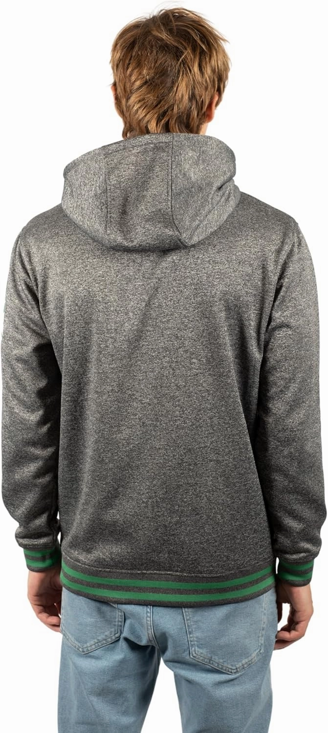 Ultra Game Men's NBA Official MVP Super Soft Full Zip Hoodie Sweatshirt