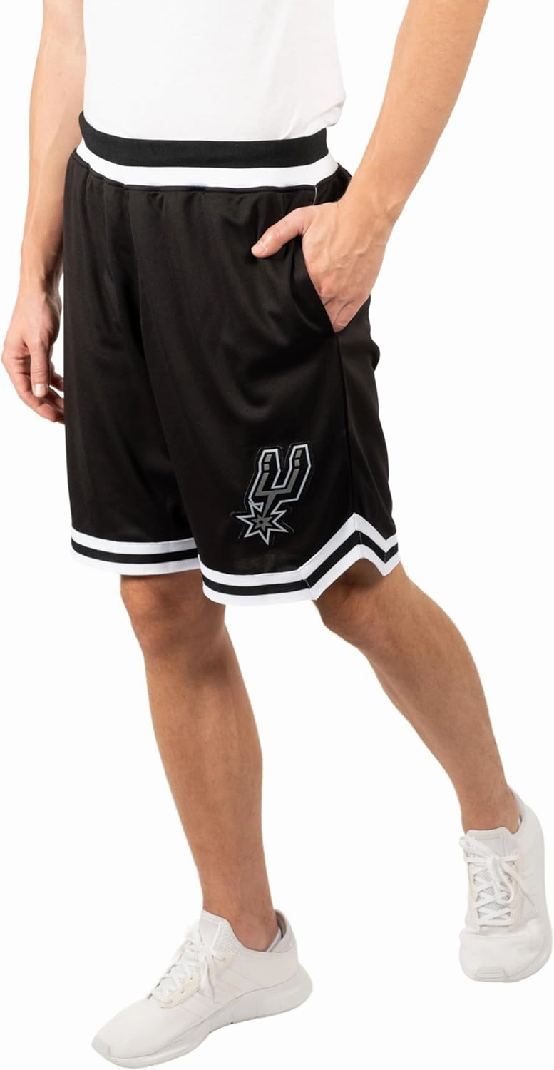 Ultra Game Men's NBA Official Soft Air Mesh Ultimate Basketball Shorts-Classic Fit