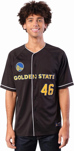 Ultra Game Men's NBA Official Super Soft Button Down Baseball Shirt