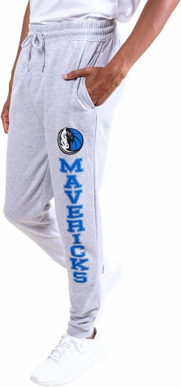 Ultra Game Men's NBA Official Super Soft Game Day Jogger Sweatpants