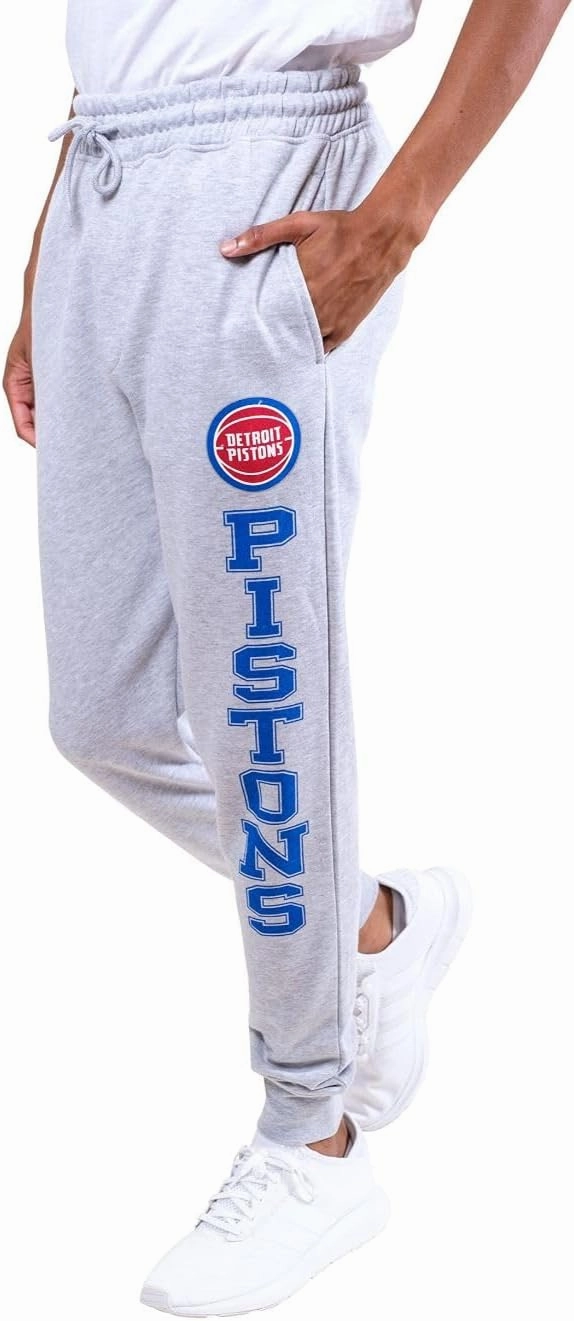 Ultra Game Men's NBA Official Super Soft Game Day Jogger Sweatpants
