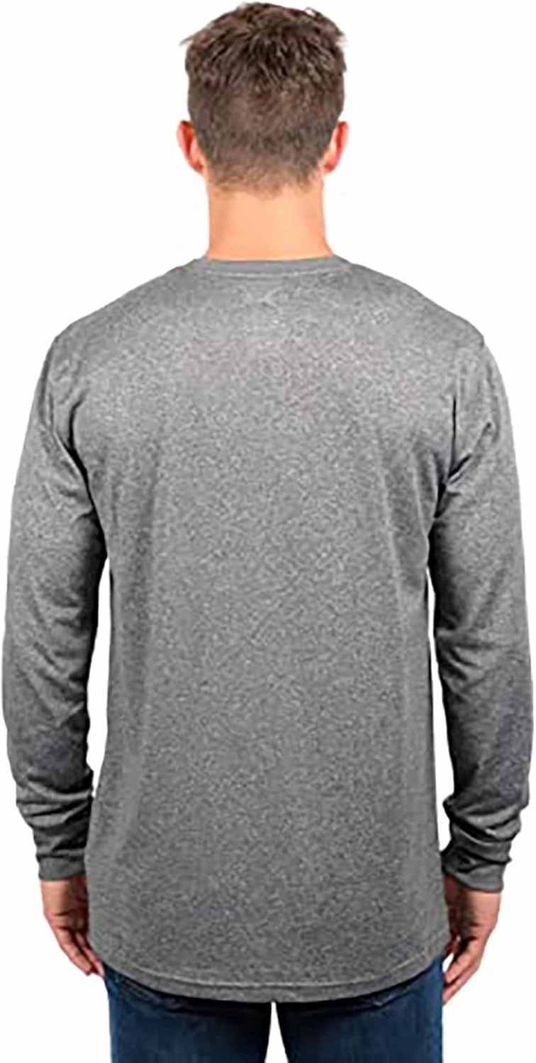 Ultra Game Men's NBA Official Super Soft Game Day Long Sleeve T-Shirt