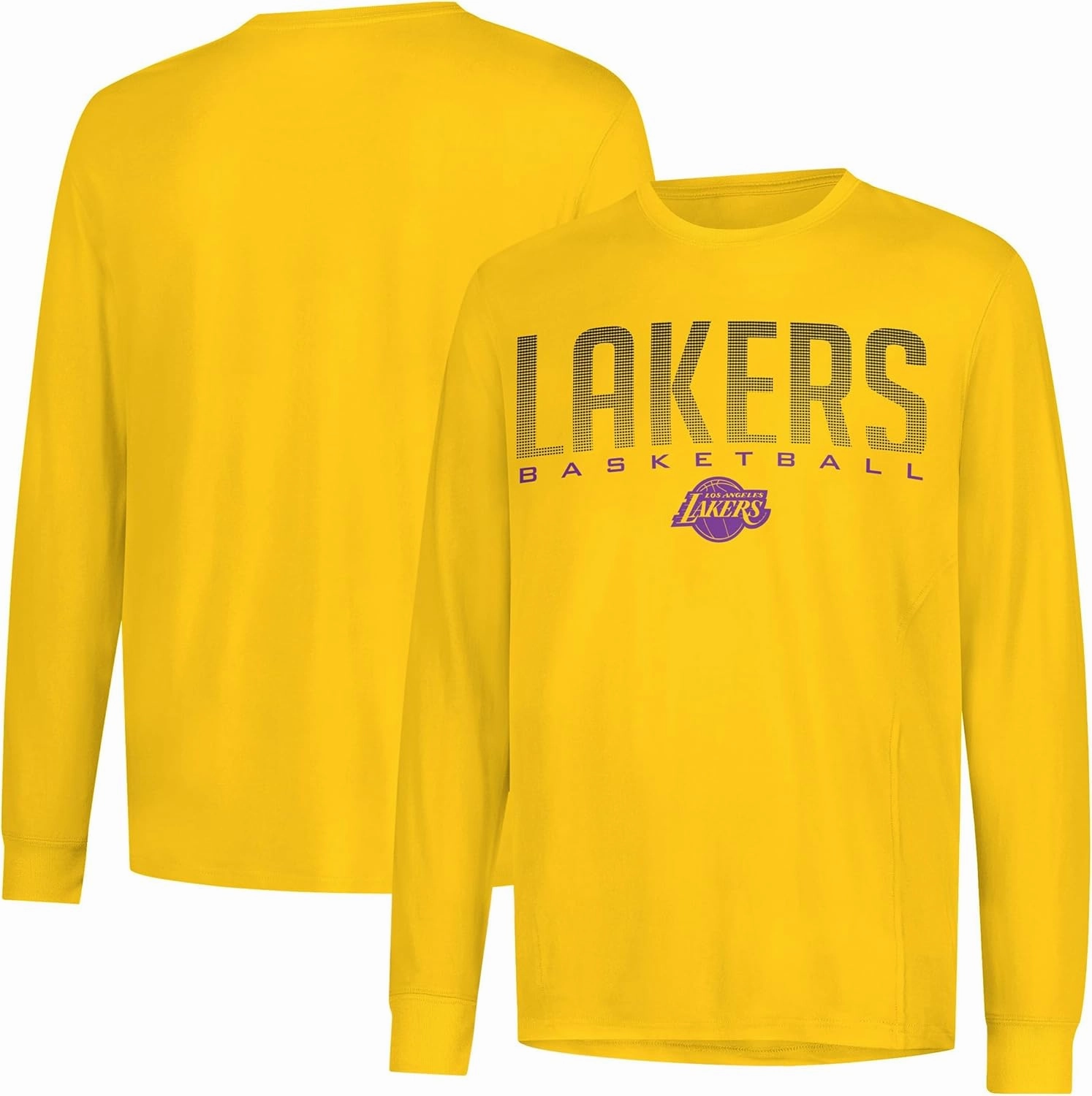Ultra Game Men's NBA Official Super Soft Game Day Long Sleeve T-Shirt