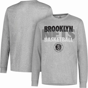 Ultra Game Men's NBA Official Super Soft Supreme Long Sleeve T-Shirt
