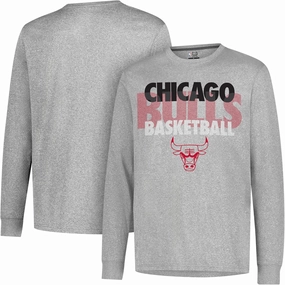 Ultra Game Men's NBA Official Super Soft Supreme Long Sleeve T-Shirt