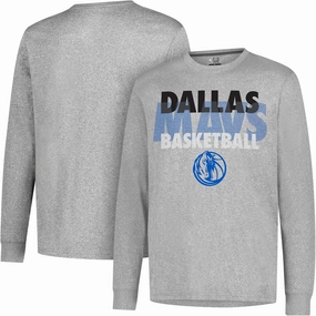 Ultra Game Men's NBA Official Super Soft Supreme Long Sleeve T-Shirt