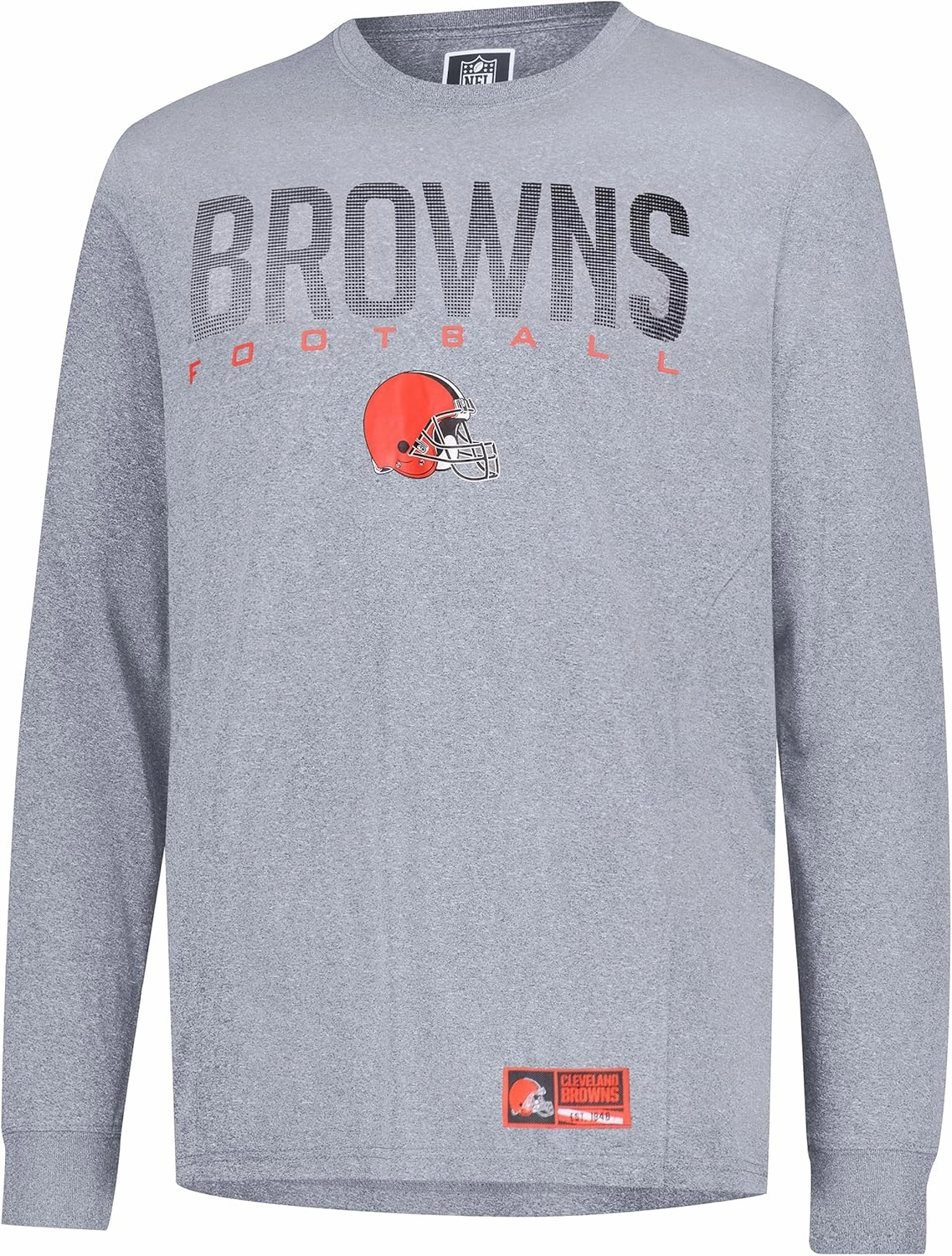 Ultra Game Men's NFL Official Super Soft Game Day Long Sleeve T-Shirt