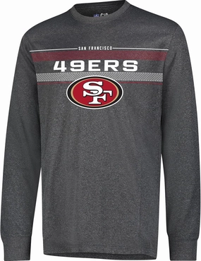 Ultra Game Men's NFL Official Super Soft Game Day Long Sleeve T-Shirt