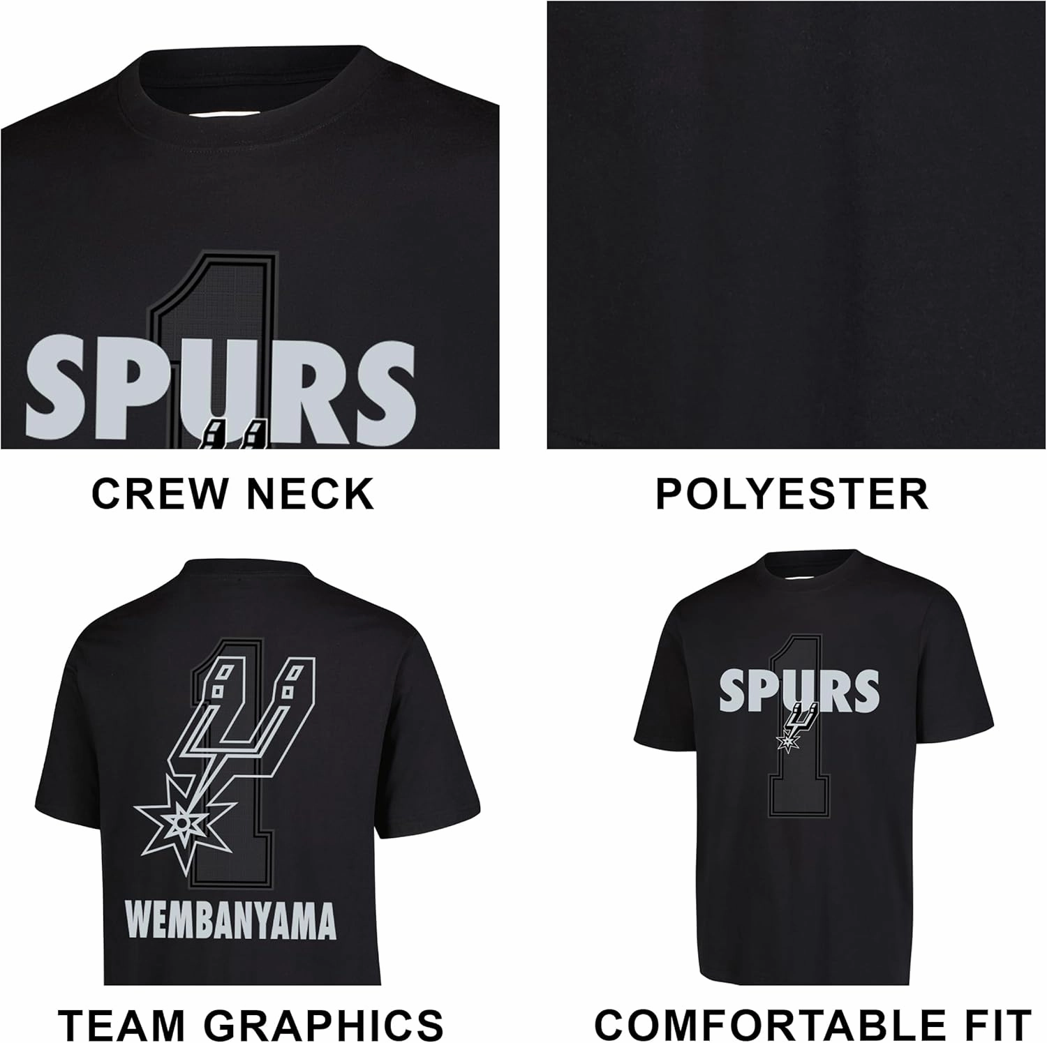 Ultra Game NBA Official Men's Super Soft Fly High Players T-Shirt