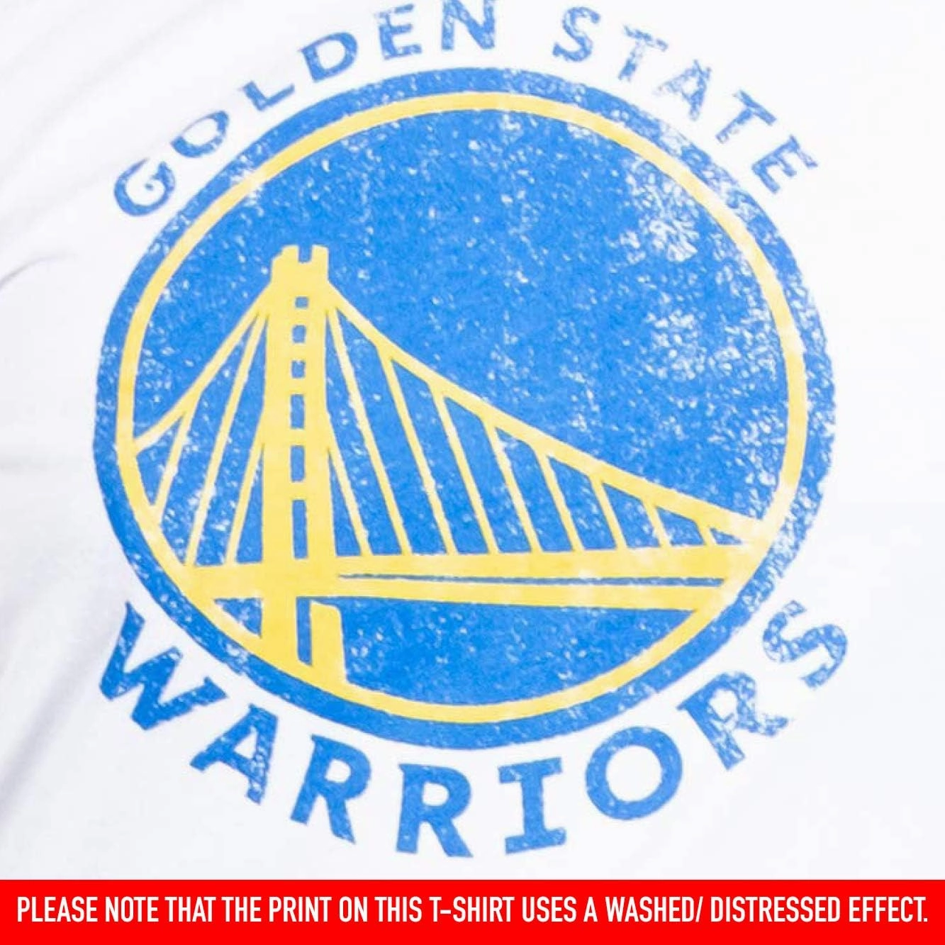 Ultra Game Women's NBA Official Soft Vintage Distressed Graphics T-Shirt