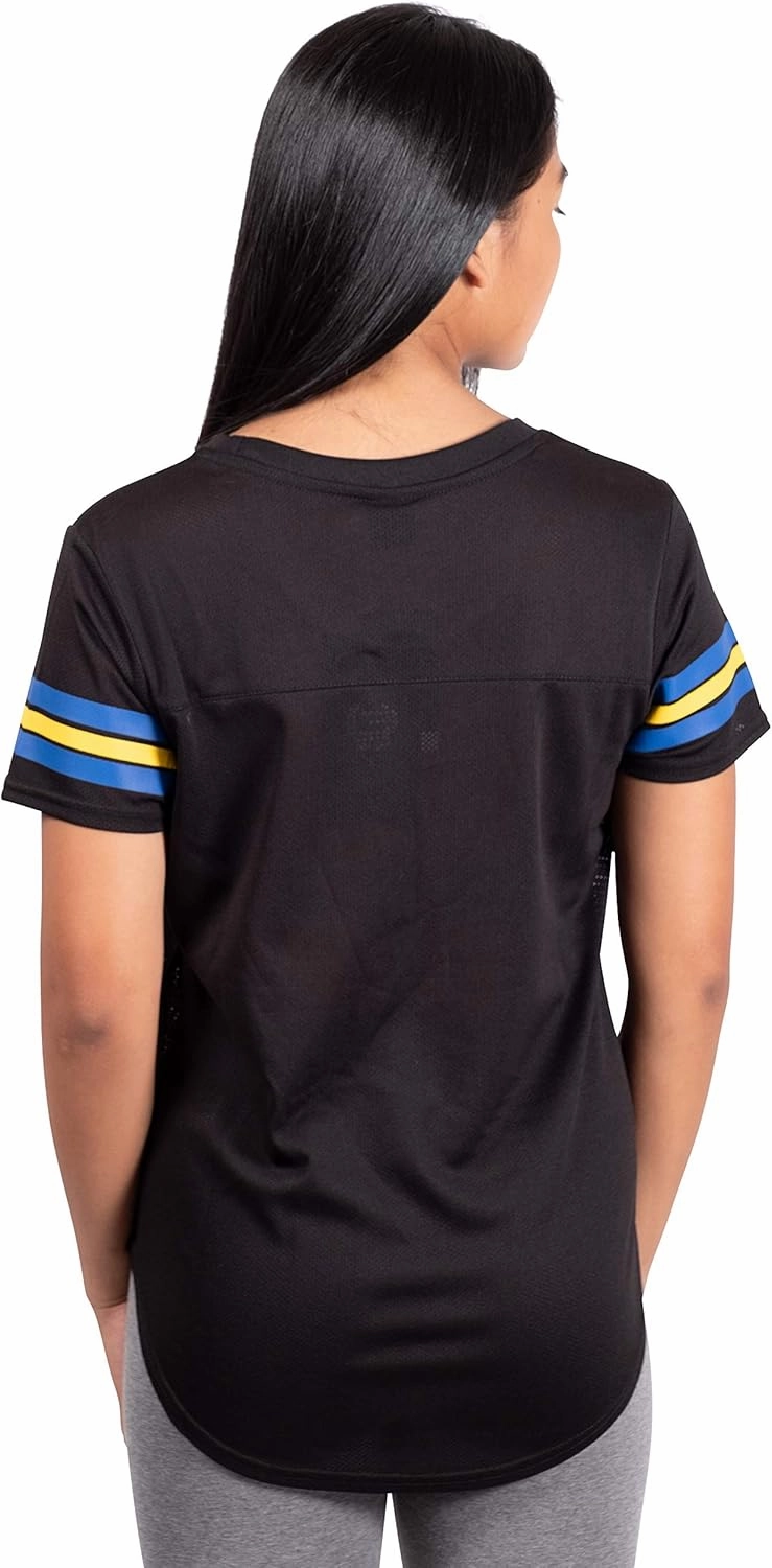 Ultra Game Women's NBA Official Super Soft Mesh T-Shirt