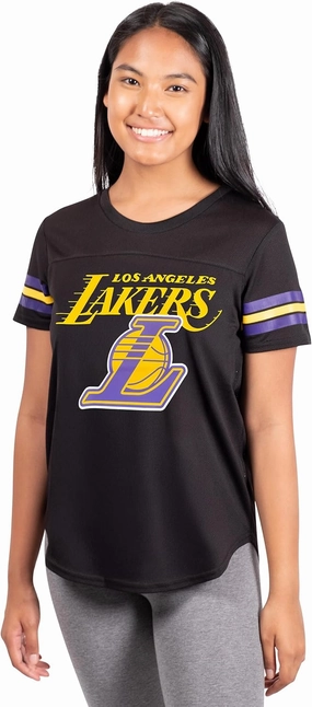Ultra Game Women's NBA Official Super Soft Mesh T-Shirt