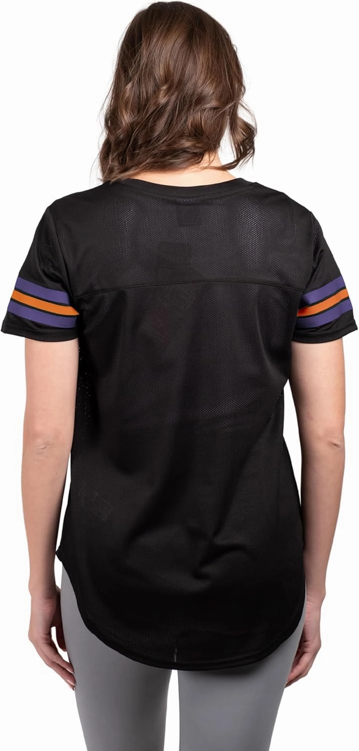 Ultra Game Women's NBA Official Super Soft Mesh T-Shirt