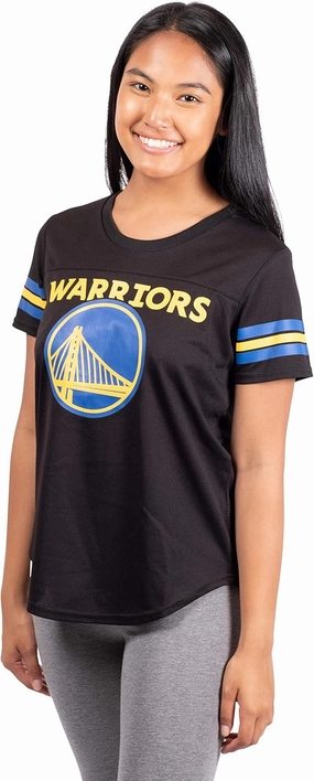 Ultra Game Women's NBA Official Super Soft Mesh T-Shirt