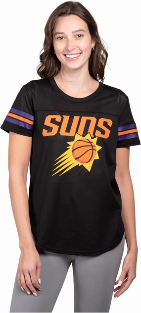 Ultra Game Women's NBA Official Super Soft Mesh T-Shirt