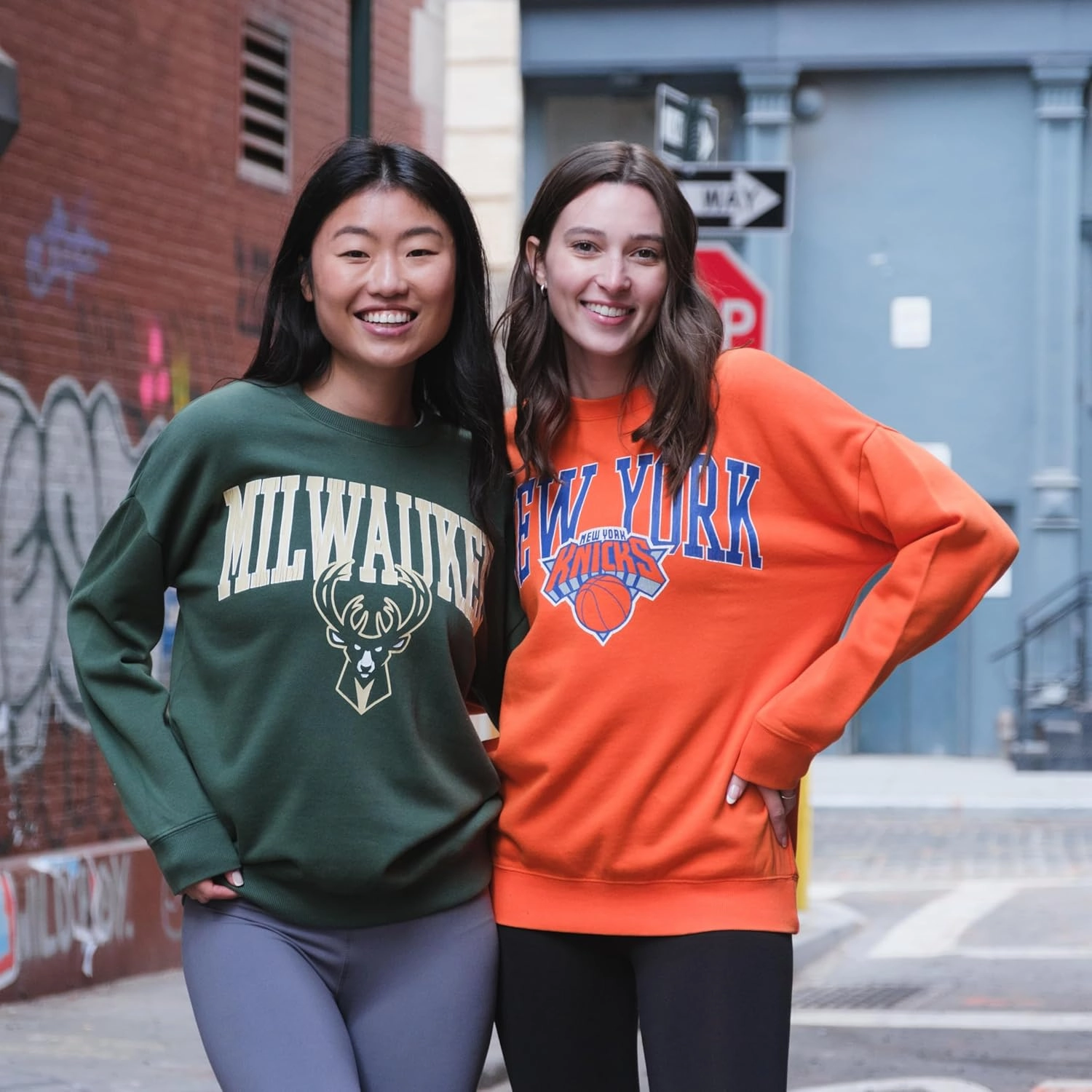 Ultra Game Women's NBA Official Super Soft Oversized Sweatshirt