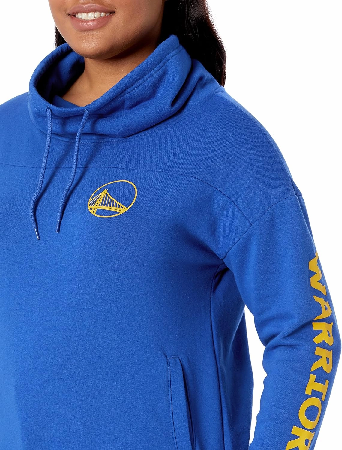 Ultra Game Women's NBA Official Super Soft Pullover Hoodie Funnel Sweatshirt