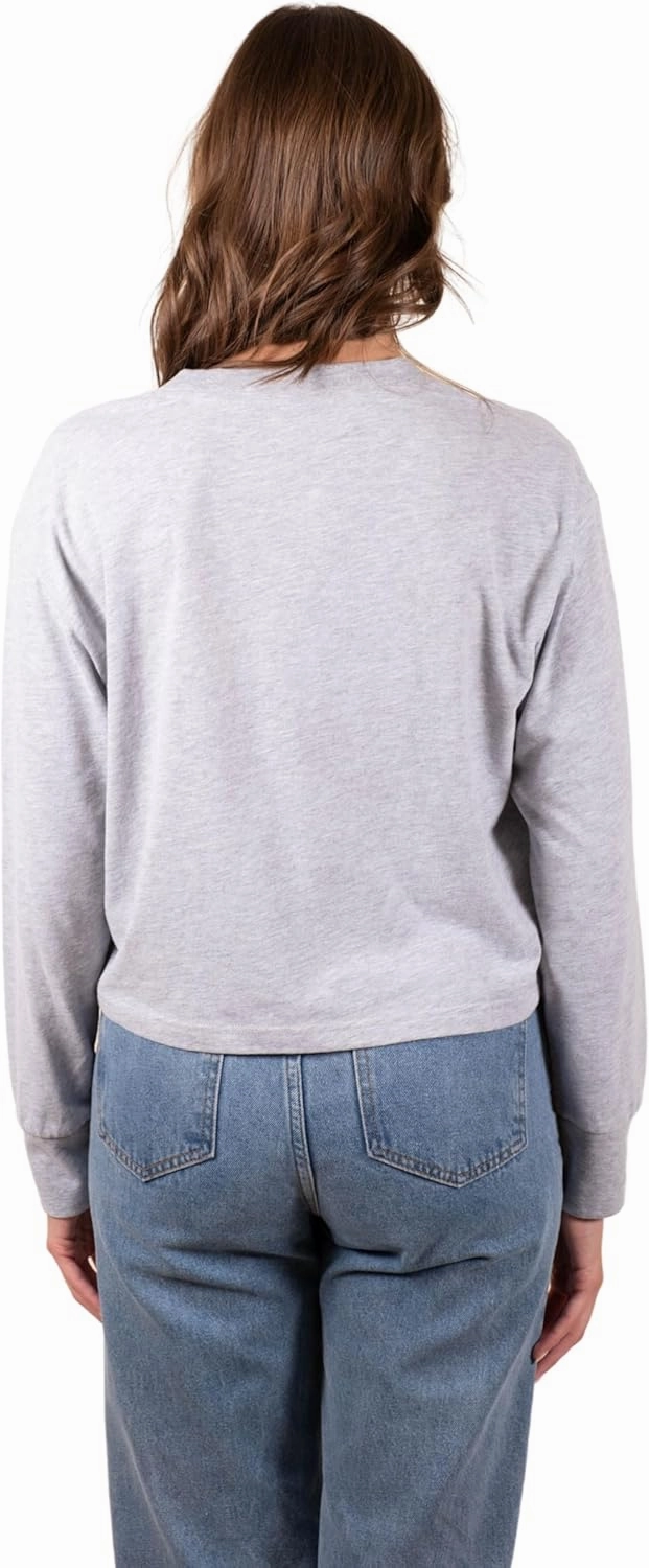 Ultra Game Women's NBA Super Soft Crop Top Pullover Sweatshirt