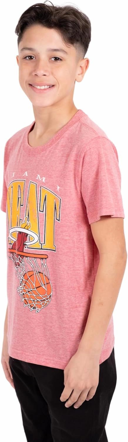 Ultra Game Youth NBA Official Super Soft Distressed T-Shirt