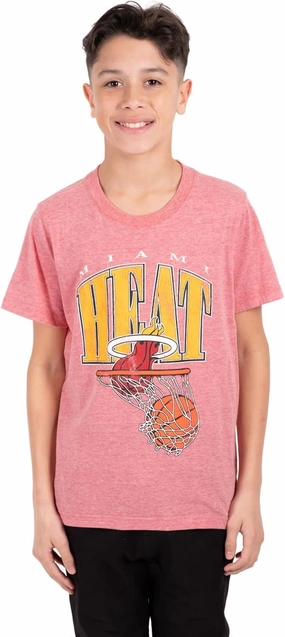Ultra Game Youth NBA Official Super Soft Distressed T-Shirt