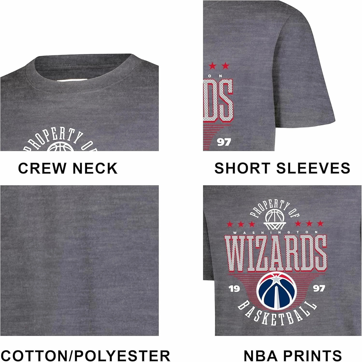 Ultra Game Youth NBA Official Super Soft Mad Props T-Shirt