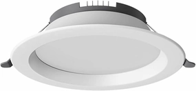 Ultra-Thin Mini Panel Downlight, Intelligent Dimmable Anti-Glare Round Ceiling Light with Junction Box, Ideal for Bag Painting Lighting(18w)