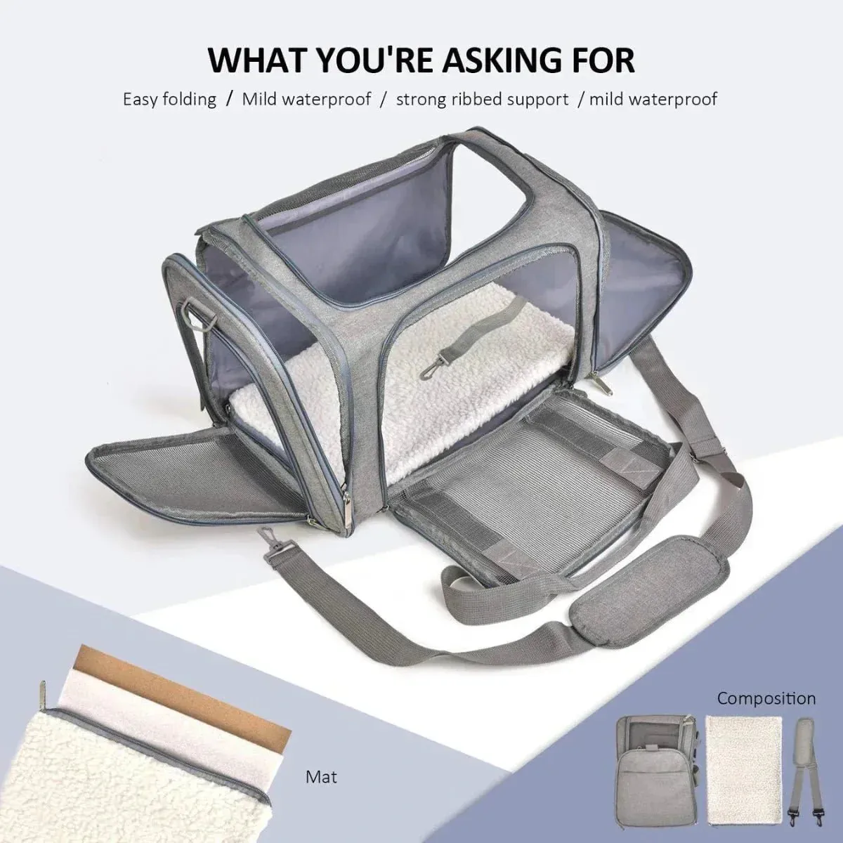 Under Paws™ TSA Approved Pet Carrier