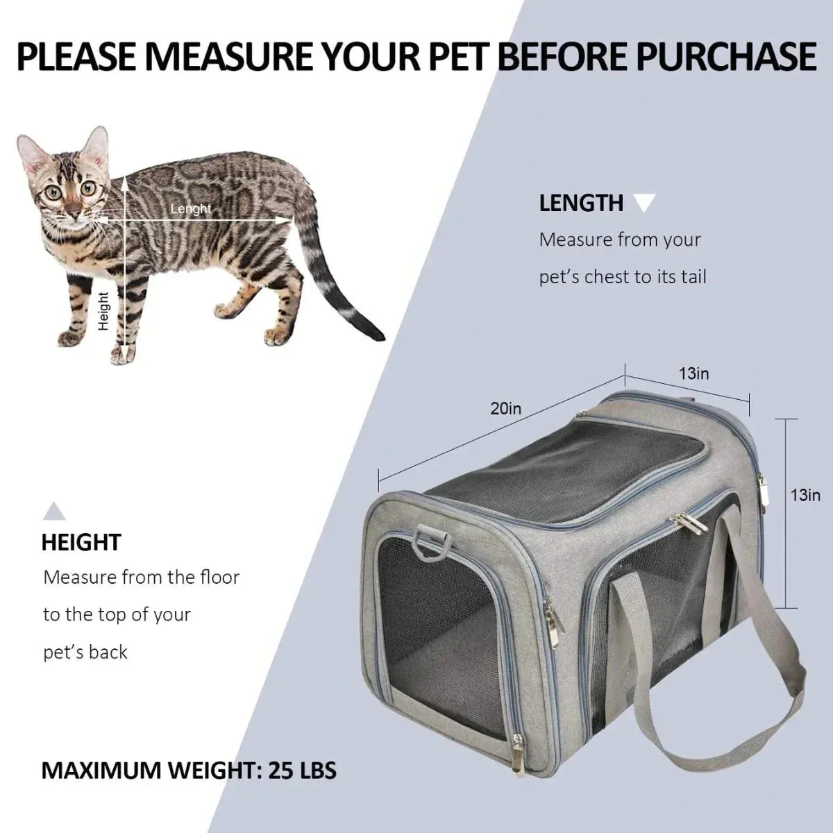 Under Paws™ TSA Approved Pet Carrier