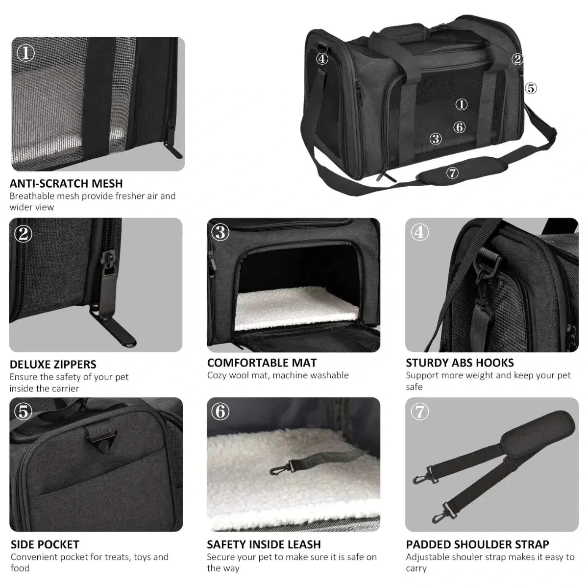 Under Paws™ TSA Approved Pet Carrier