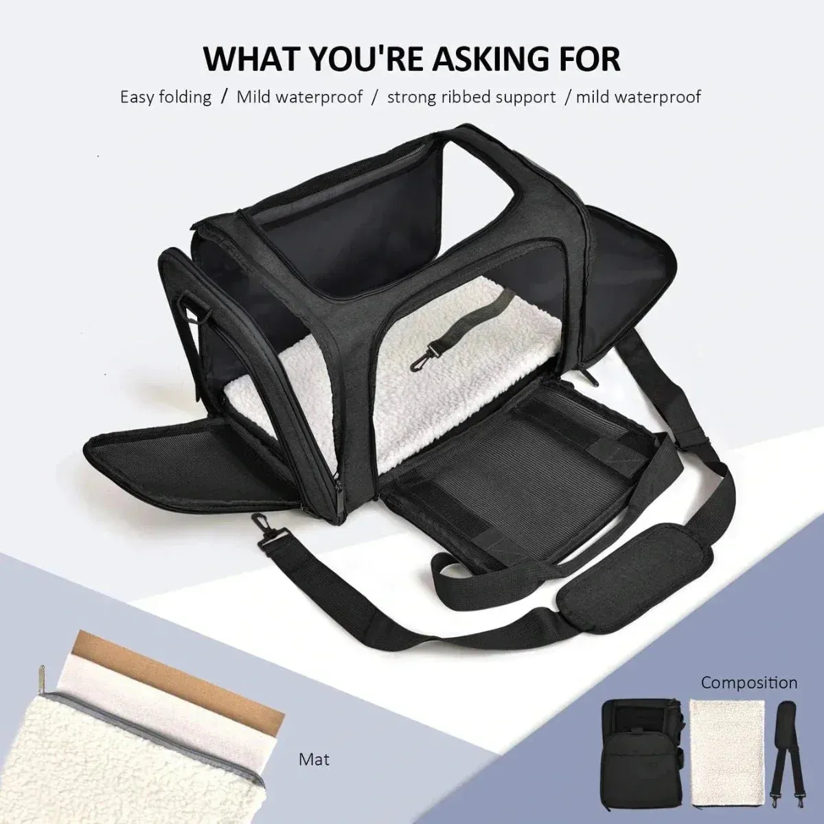 Under Paws™ TSA Approved Pet Carrier