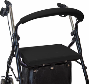 Unisex Rollator Walker Seat and Backrest Rollbar Covers Universal Soft Rollator Accessories Colorful Printing Patterns