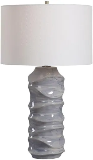 Uttermost Waves - 1 Light Table Lamp - 16 inches Wide by 16 inches deep