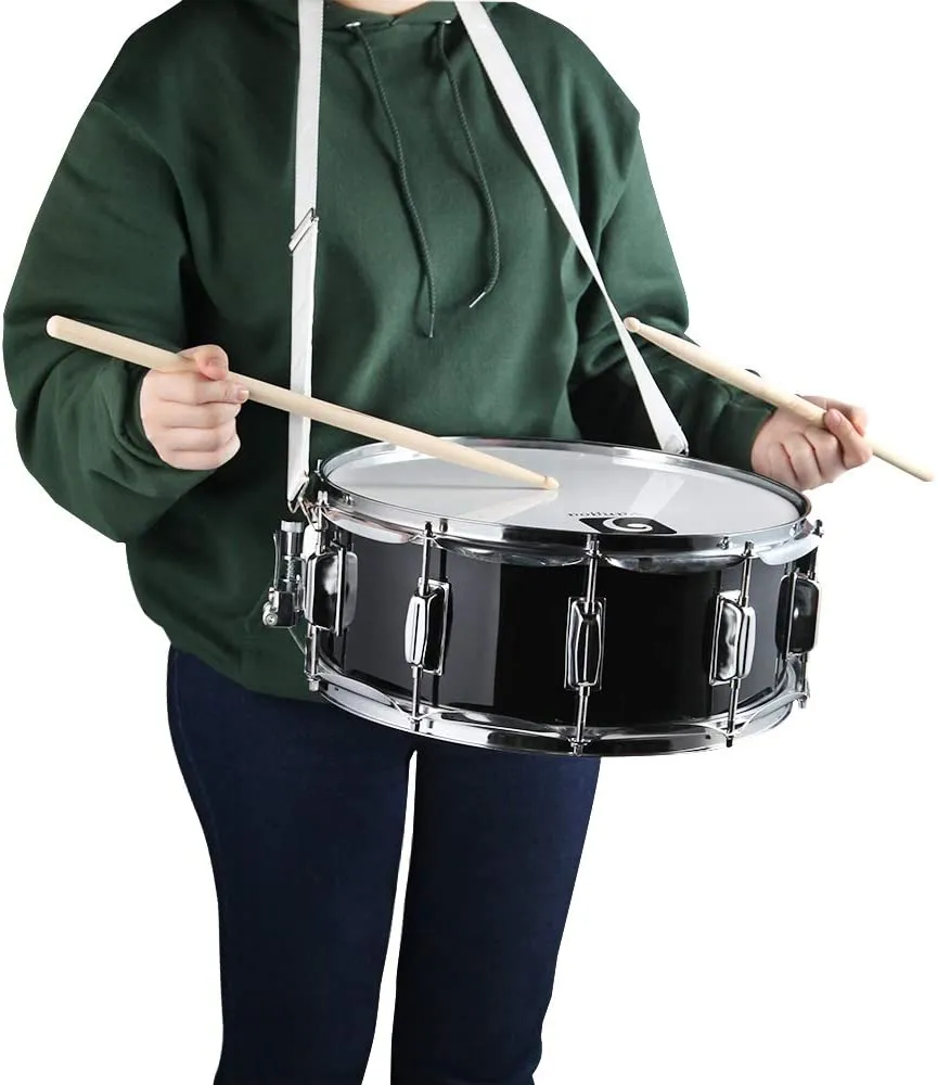 Vangoa Snare Drum Set for Kids 14 Inch 10 Lugs
