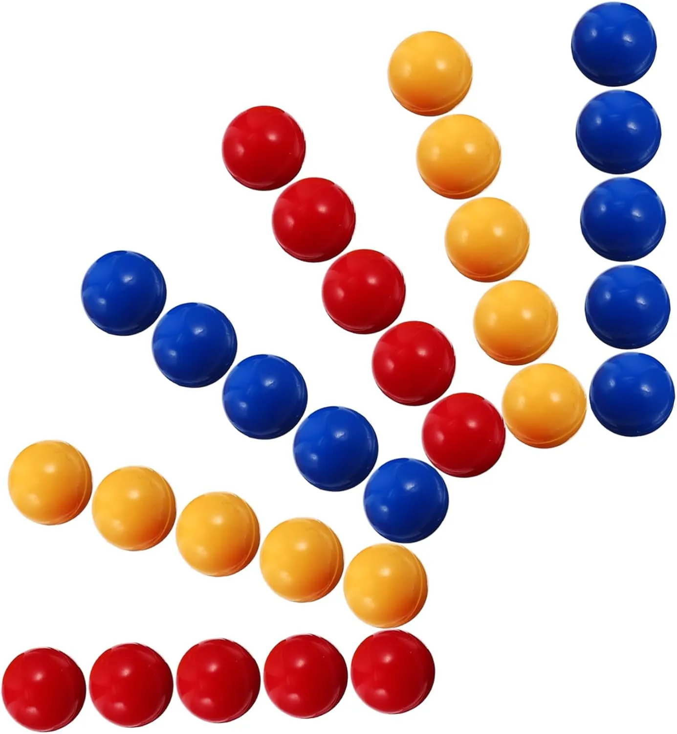 VANZACK 3 Sets Ball Table Tennis Balls Replacement Bingo Numbers 1-100 Tennis Mini Pong Toddler Play