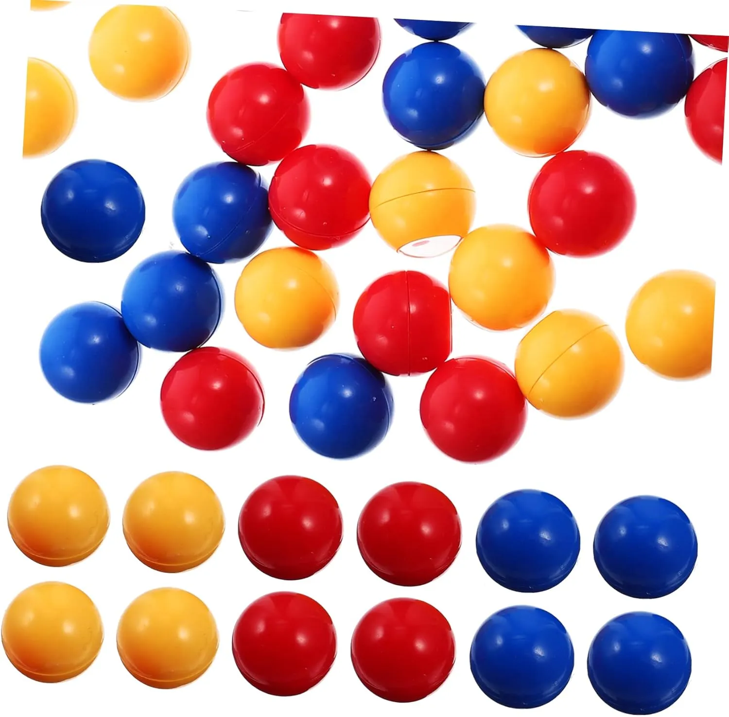 VANZACK 3 Sets Ball Table Tennis Balls Replacement Bingo Numbers 1-100 Tennis Mini Pong Toddler Play