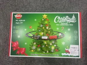 VATOS Christmas Train Set - Hanging Christmas Train Toy Indoor Decoration