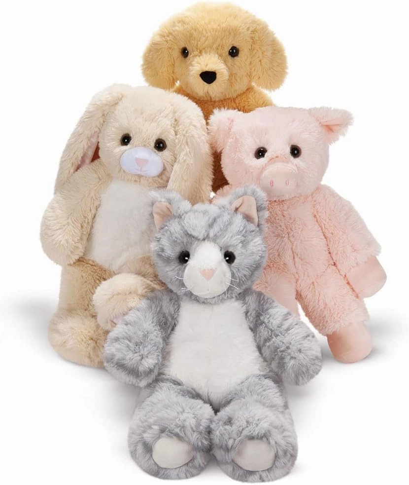 Vermont Teddy Bear Stuffed Kitten - Oh So Soft Kitty Cat Stuffed Animal, Plush Toy, Gray, 18 Inch