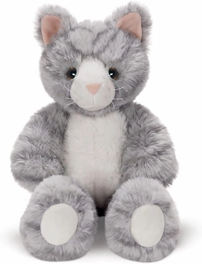 Vermont Teddy Bear Stuffed Kitten - Oh So Soft Kitty Cat Stuffed Animal, Plush Toy, Gray, 18 Inch