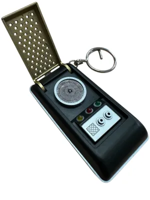 Vintage IPI 1994 Star Trek The Original Series Electronic Communicator Key Chain - Former Shop Counter Display Item