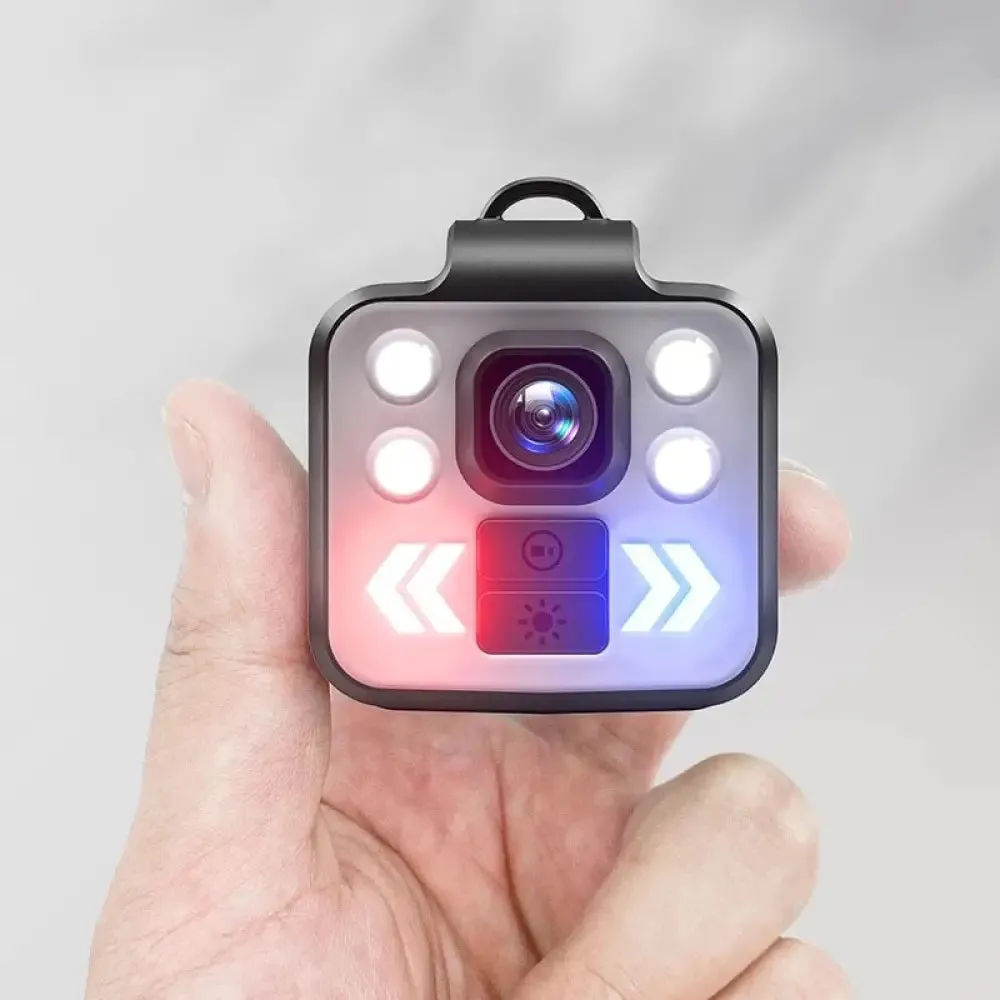 W8 Portable Led Flashlight Small Recording Camera for Self-protection
