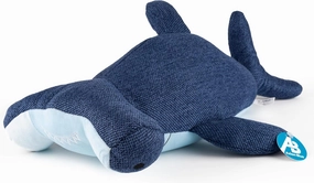 Weighted Hammerhead Shark Stuffed Animal for Anxiety – 3 lb, Soft and Fluffy Plush – 16 inch Cozy and Snuggly for Kids and Adults (Blue)