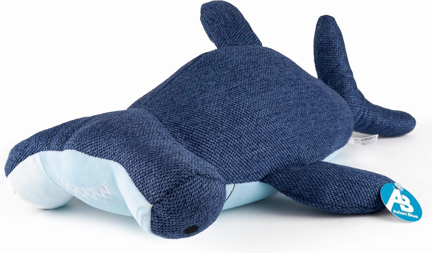 Weighted Hammerhead Shark Stuffed Animal for Anxiety – 3 lb, Soft and Fluffy Plush – 16 inch Cozy and Snuggly for Kids and Adults (Blue)